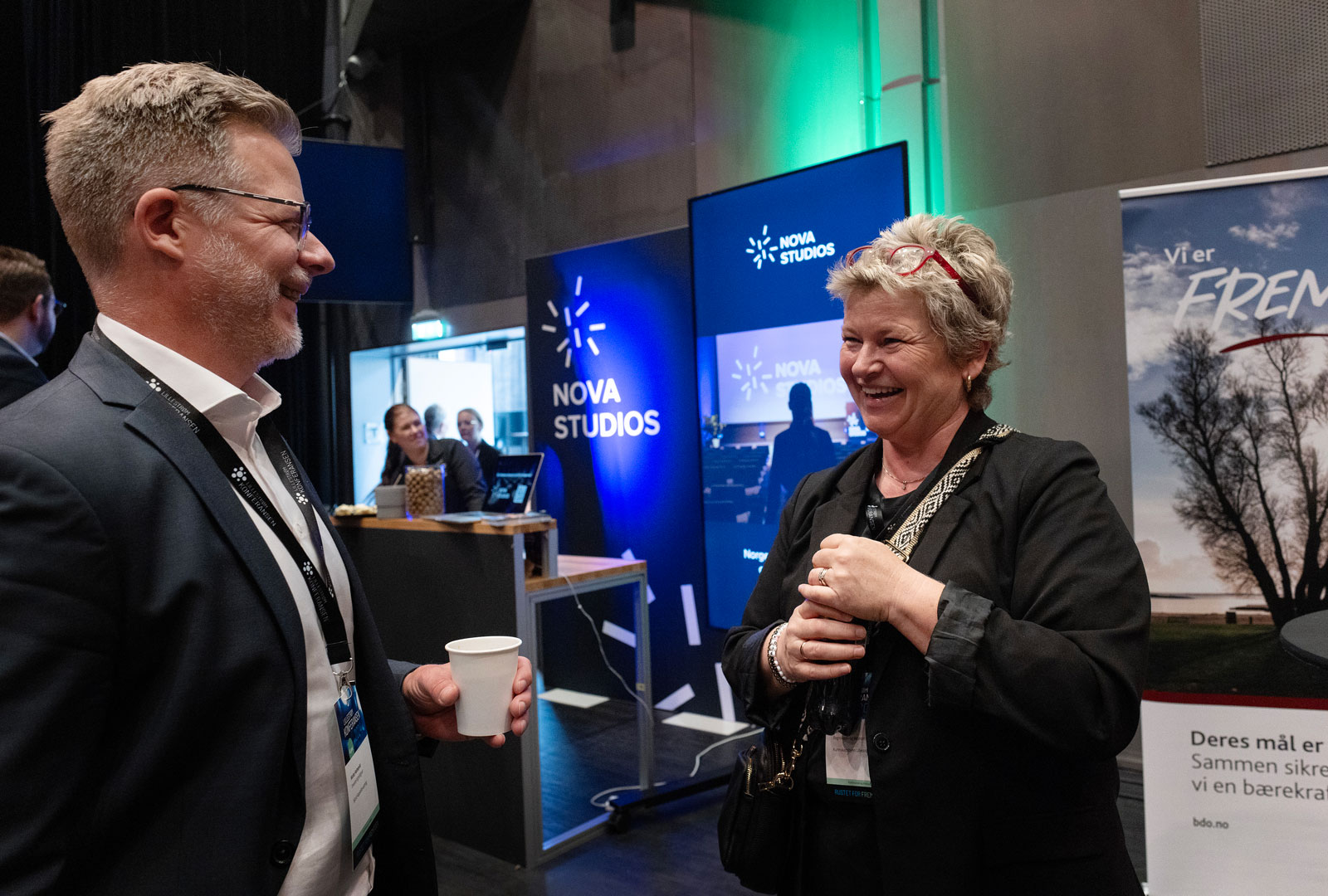Glade deltakere på Lillestrømkonferansen 2024