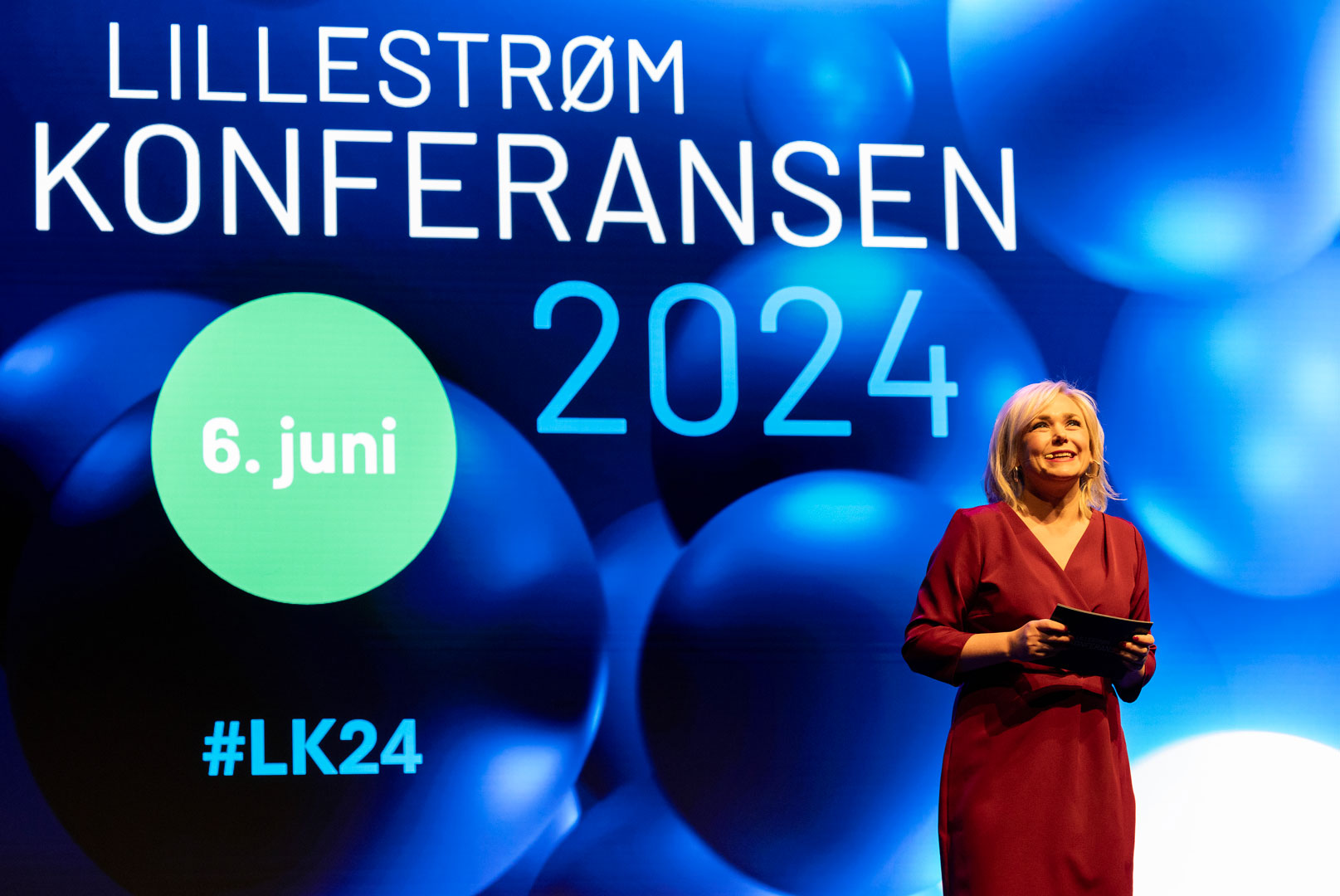 Konferansier Katrine Bergersen Klemp